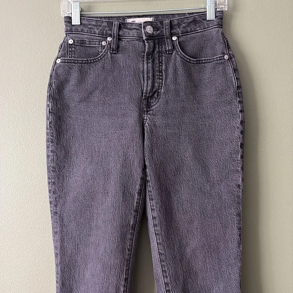 Madewell curvy perfect vintage jean in Lunar wash Grey Sz 24P